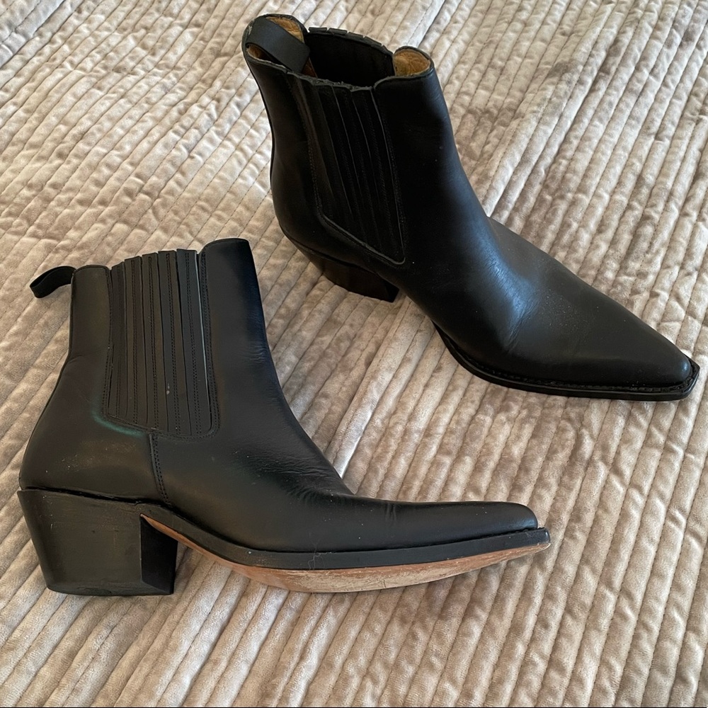 Sancho Made in Spain Cowboy Ankle
Boots. Leather Size 9